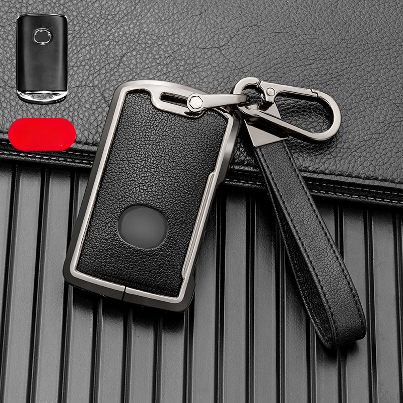 Zinc Alloy Leather Car Key Cover Case for Mazda 3 Alexa CX-30 CX30 CX5 CX 5 CX-5 CX8 CX9 CX4 2019 2020 Auto Accessories - S0e979203c1ae4a11aacfe2d7313e4b13W
