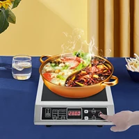 Table de cuisson à induction 3500W, plaque à induction 8 niveaux de chaleur, 176-518 ° Puissance de 800-3500W, pour plaque de cuisson de cuisine domestique 5