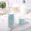 Acrylic Disposable Paper Cups Holder Cosmetic Cotton Storage Rack Bathroom Mouthwash Cup Dispenser Makeup Table Organizer 4