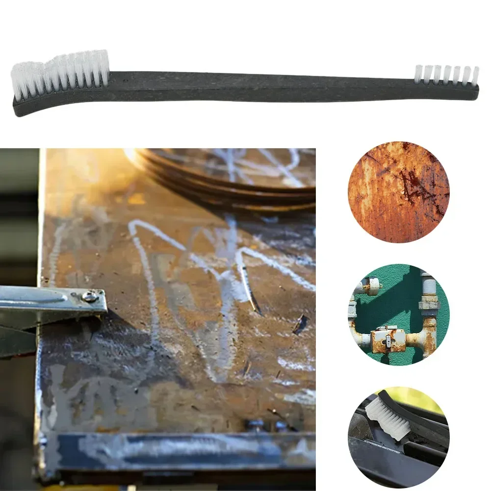 1pc Wire Brush Stainless Steel Copper Nylon Cleaning Brushes Metal Remove Rust Polishing Metal Brushes Cleaning Tools Home Kits 6