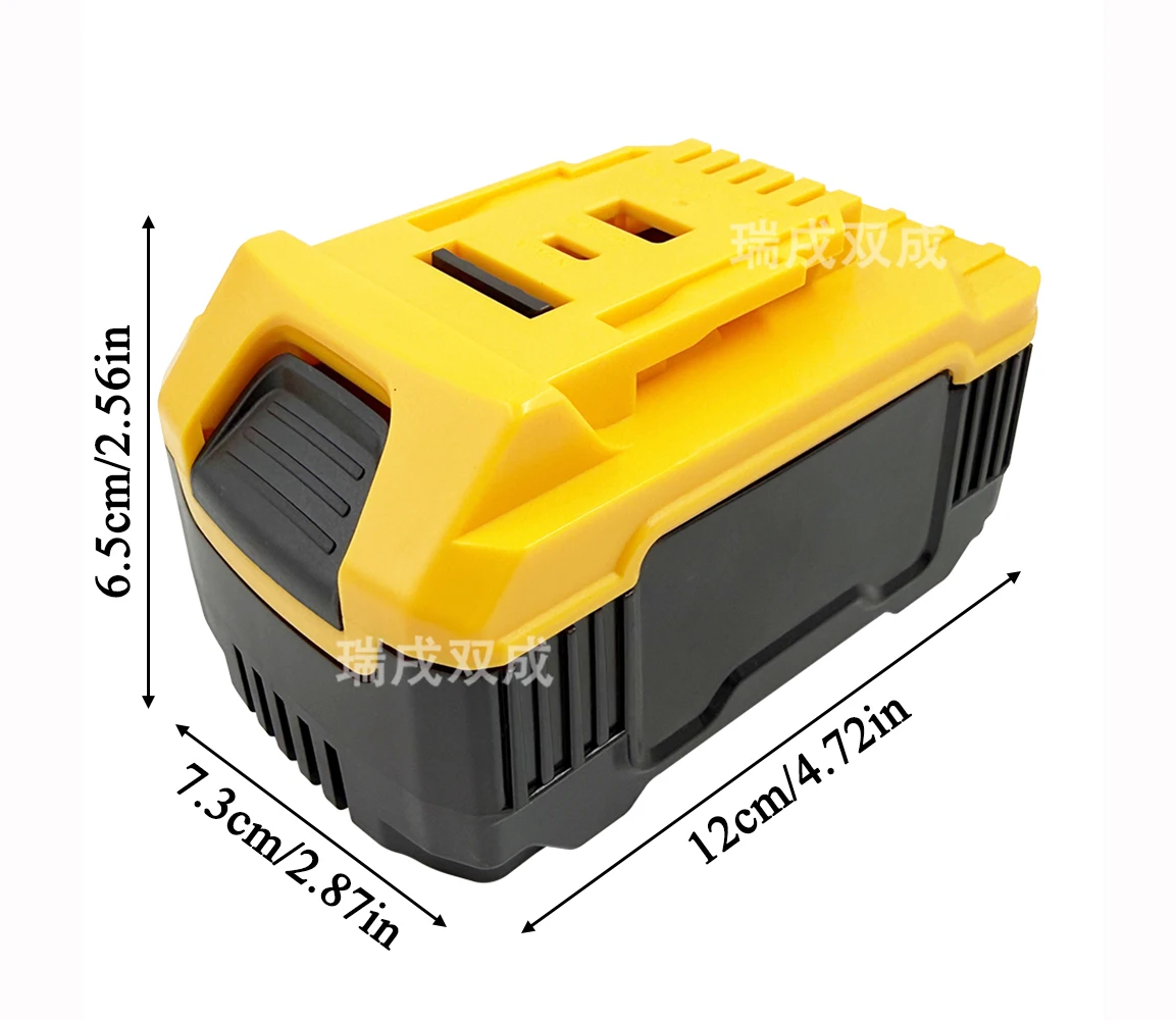 DCB200 10*18650 리튬 이온 배터리 케이스 박스 보호 회로 기판 PCB Dewalt 18V 20V 리튬 이온 배터리 USB 전원 은행 TypeC 포트