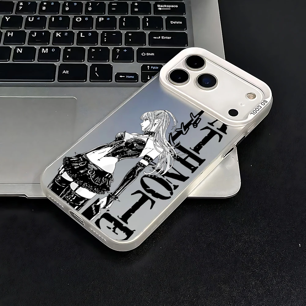 Anime Death Note Phone Case For iPhone 17 16e 16 15 14 13 12 11 mini Pro Max X XR XSMAX 8 7 Air Plus Anti Fall Matte Back Cover 5