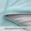 Cooling Fabric Air Condition Quilt Cool Blankets for Beds Double Side Cold Silky Summer Blanket Lightweight Cooled Comforter 5