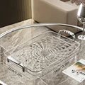 Large Clear Silver