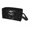 Custom Travel Evil Hands Skull Toiletry Bag Kawaii Halloween Gothic Skeleton Cosmetic Makeup Organizer Storage Dopp Kit Case 1