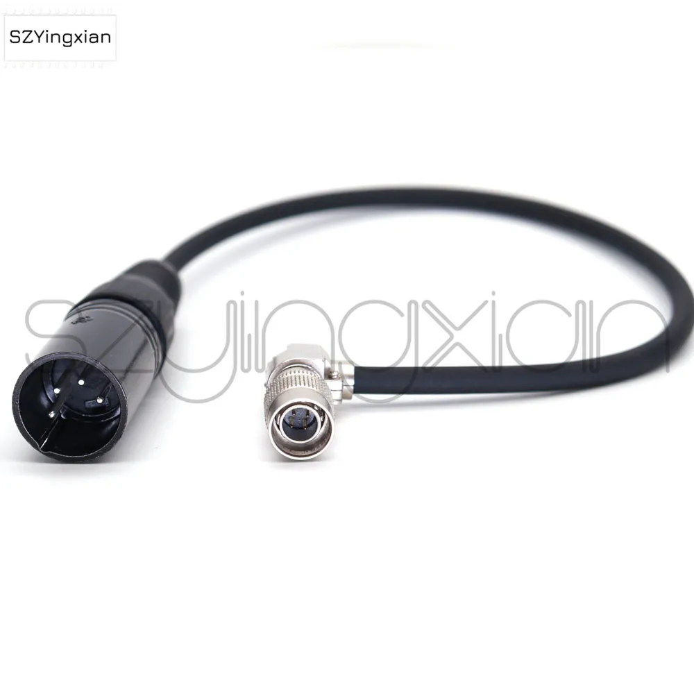 

Hirose 4-контактный к xlr4-контактному порту питания ZOOM F8 шнур питания, звуковые устройства 688 633 664 шнур питания