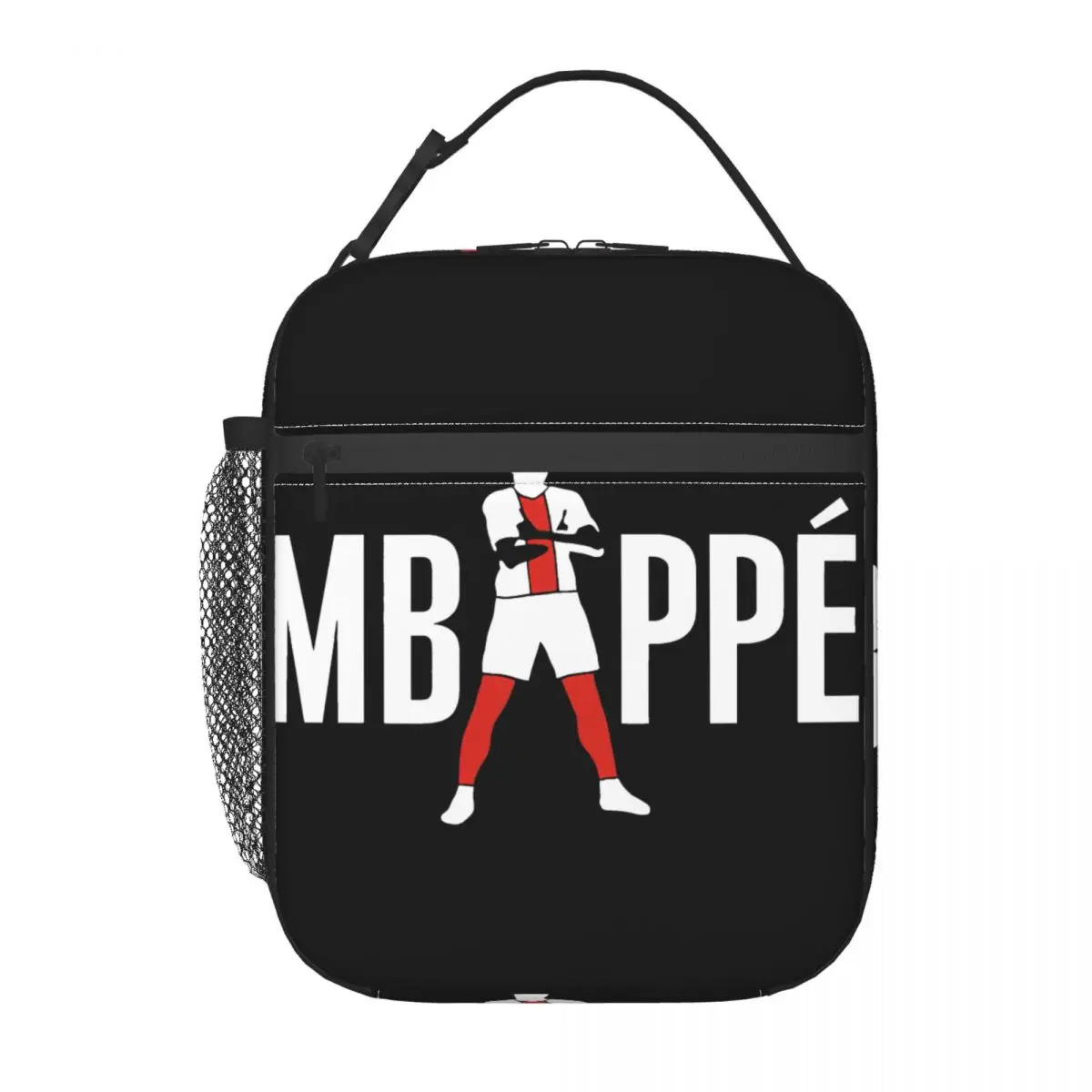 

Kylian Mbappe Insulated Lunch Bag Tote Food Handbag