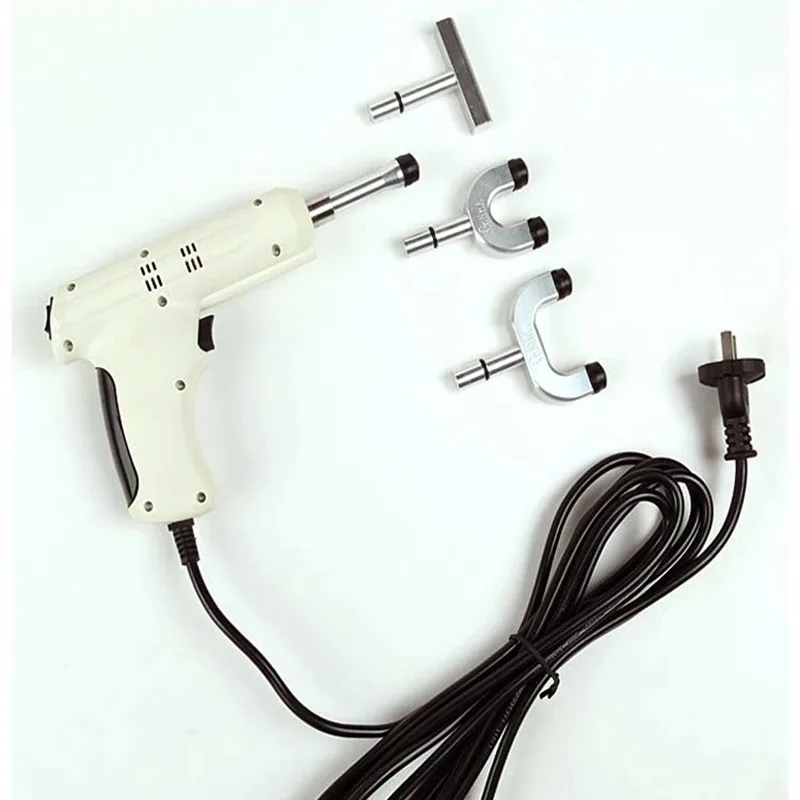 New 4 Heads Chiropractic Aadjusting Instrument Spine Chiropractic Impulse Adjuster Electric Correction Gun Activator Massager