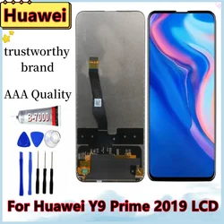 Écran LCD d'origine pour Huawei Y9 Prime 6.59/P Smart Z, écran tactile STK-LX1 Hébergements eur + pièces de rechange d'assemblage de cadre, 2019 pouces