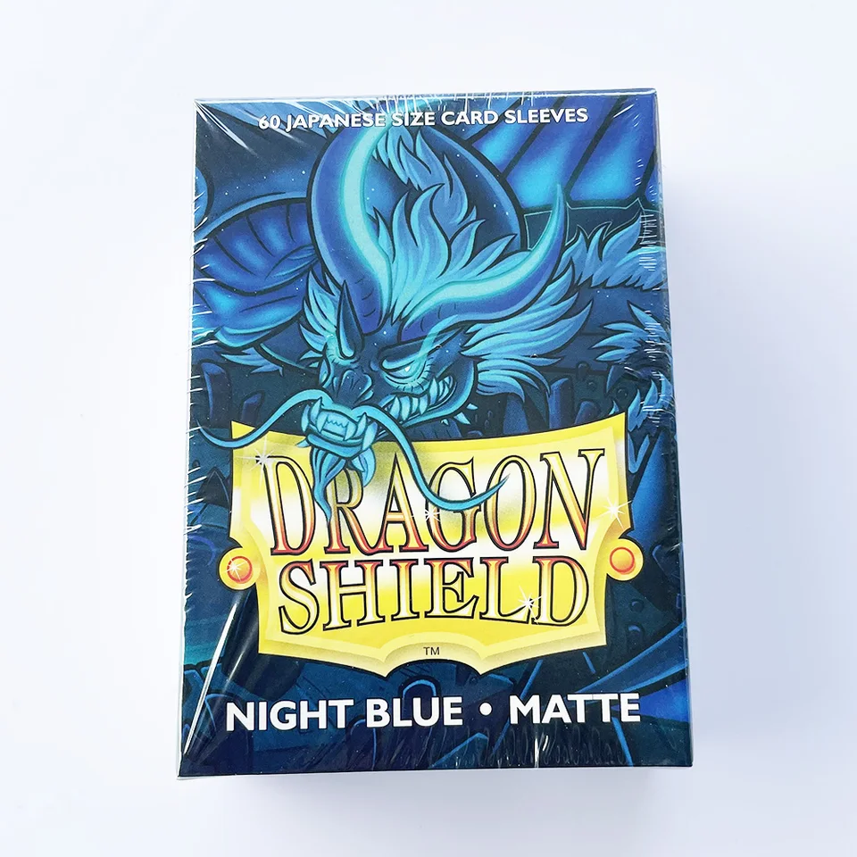 ドラゴンシールド60ピース/箱ygoゲームカードスリーブ演奏日本遊戯王