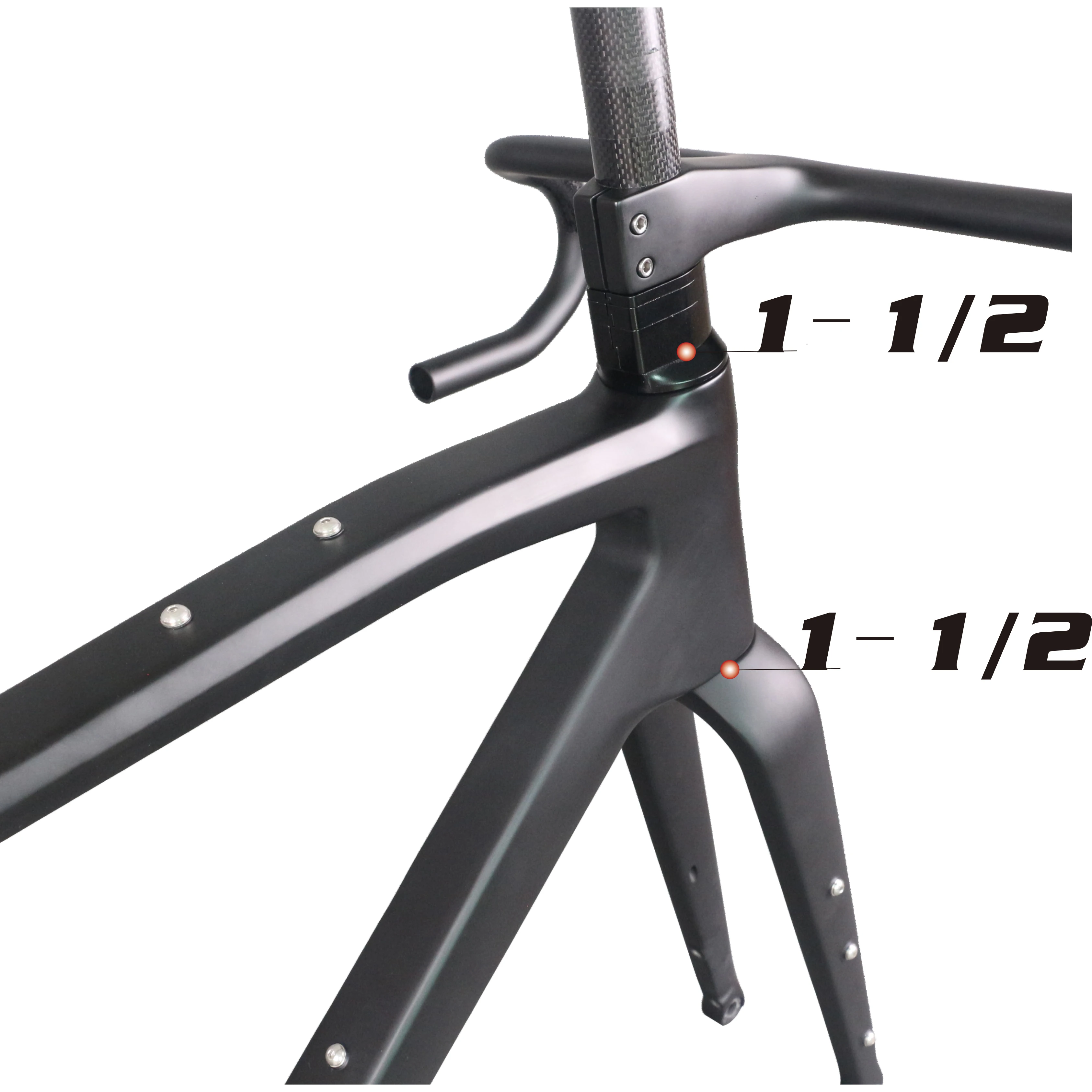 Seraph custom paint chaemeleon GR047 Carbon gravel frame super light