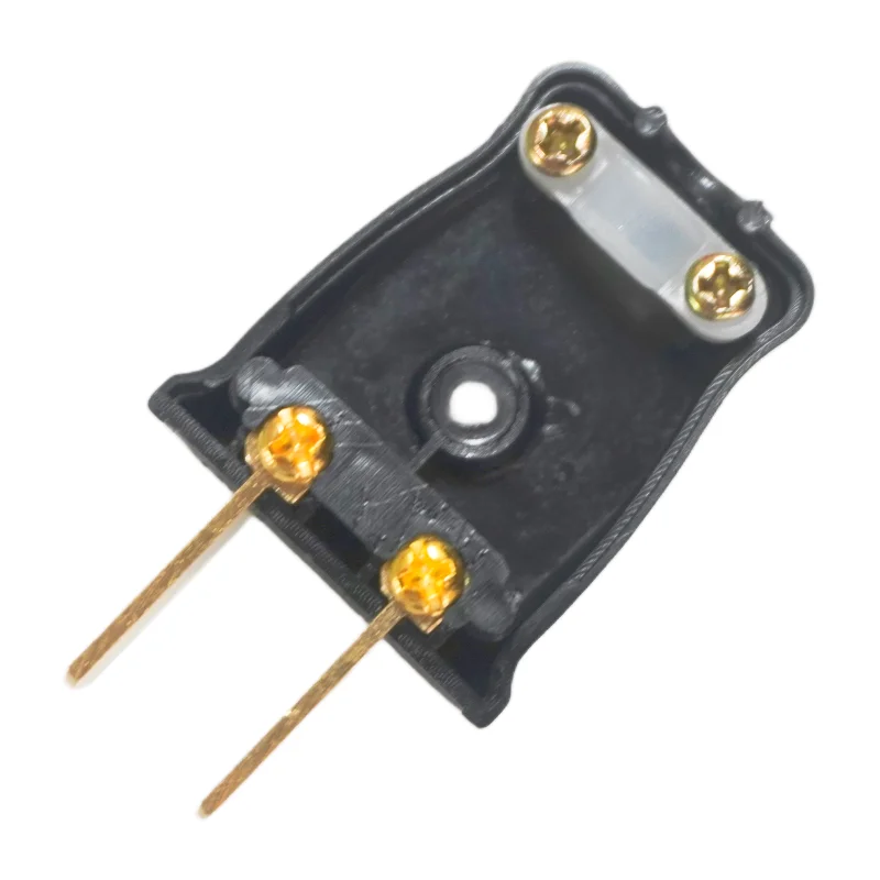 1pcs Black USA Japan Canada Taiwan Mexico male wiring power plug 2 Pin 10A 250V power extension cord plug power extension plug