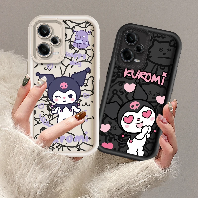 Kurome Cartoon Cute For Redmi K50 K40 K30 K20 12C 10C 9C 9At 9A Ultra Pro Prime Eye Ladder Phone Case