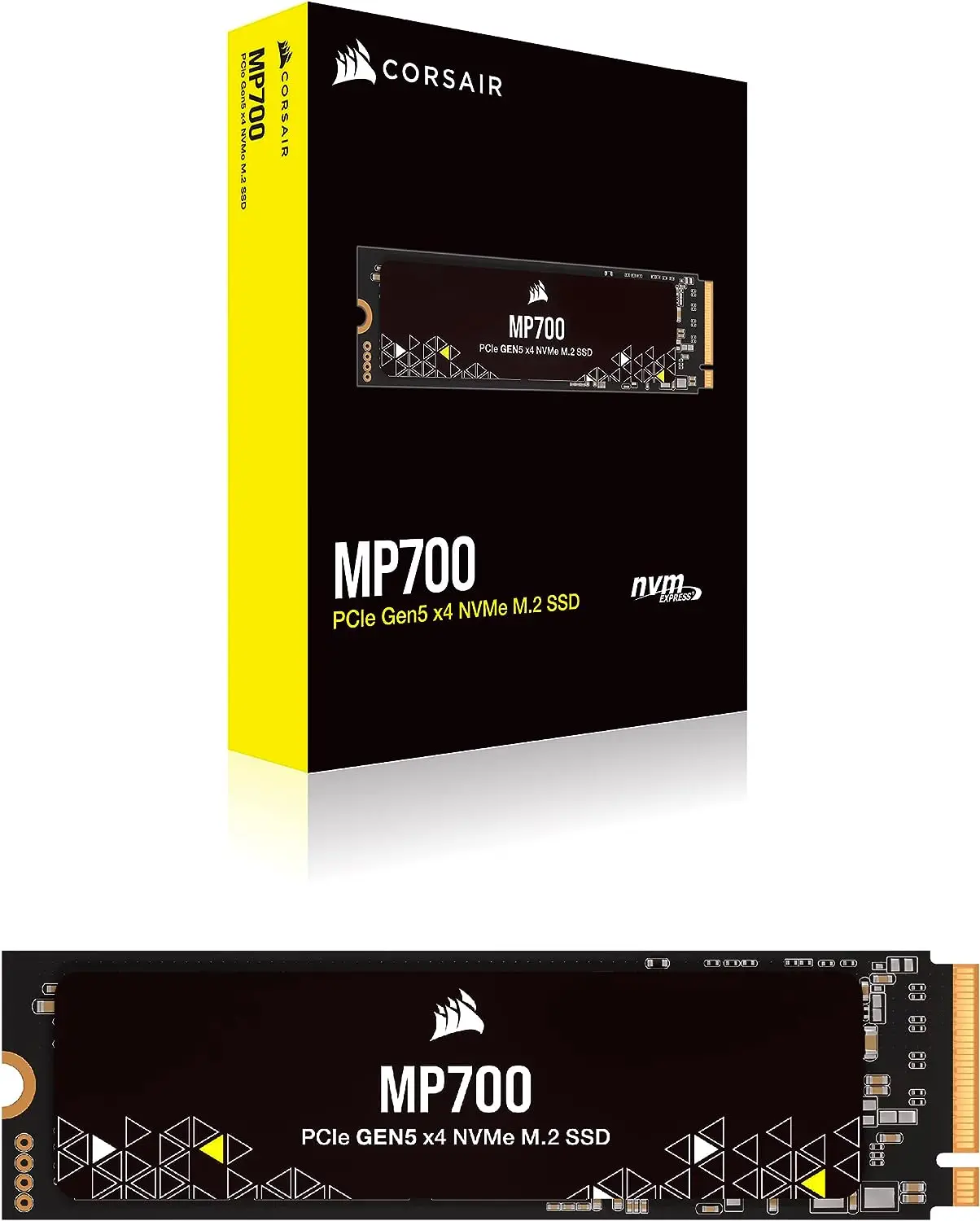 SSD 1To M.2 2280 NVMe Corsair MP400