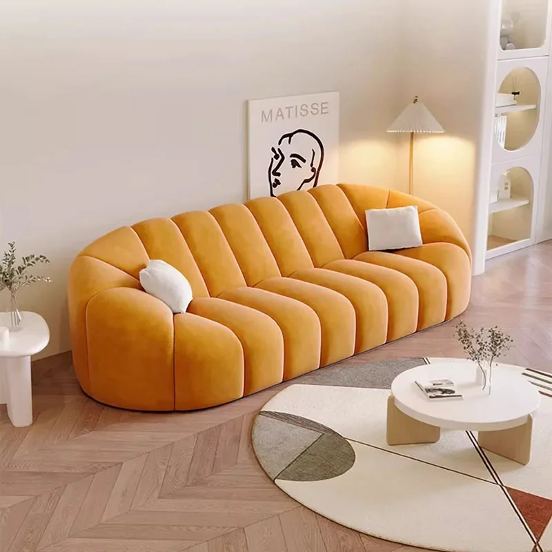 

Massage Curved Living Room Sofa Sleeper Modern Couches Small Couch Bed Living Room Sofa Nordic Muebles Hogar Luxury Furniture
