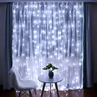 Remote Control USB Fairy Lights 3 4 6 Meters LED Curtain String Lights for Christmas Home Bedroom Decoration Festive Party 4