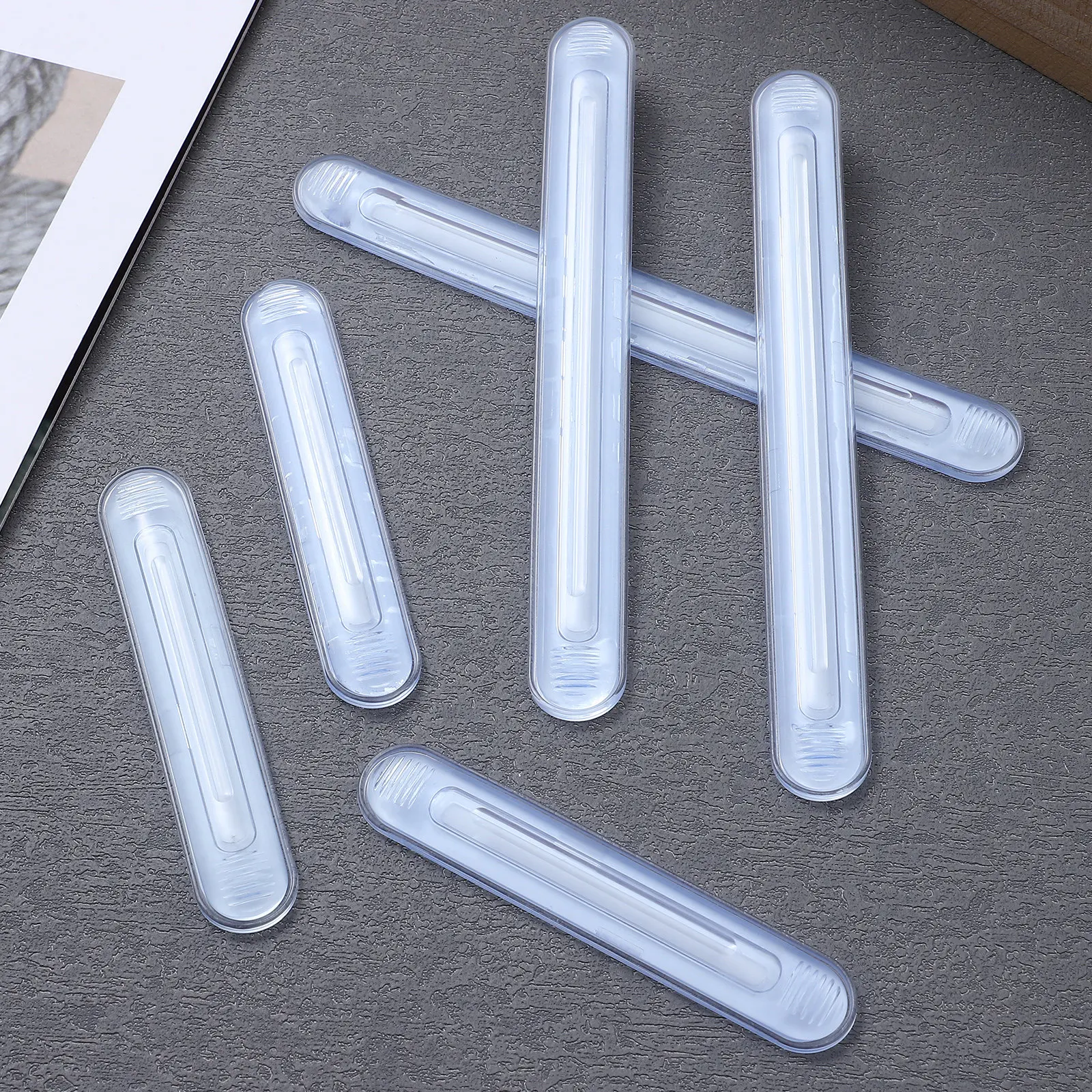 8Pcs 충돌 방지 스티커 접착 캐비닛 범퍼 패드 도어 핸들 벽 보호대 가구 소음 감소기 스톱