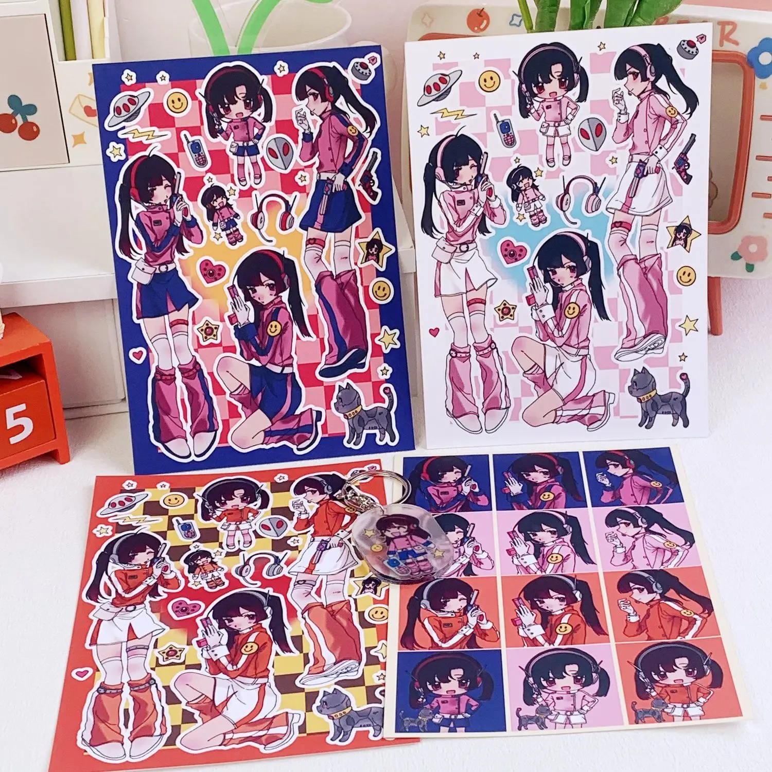 

Ancient sticker characters cartoon anime