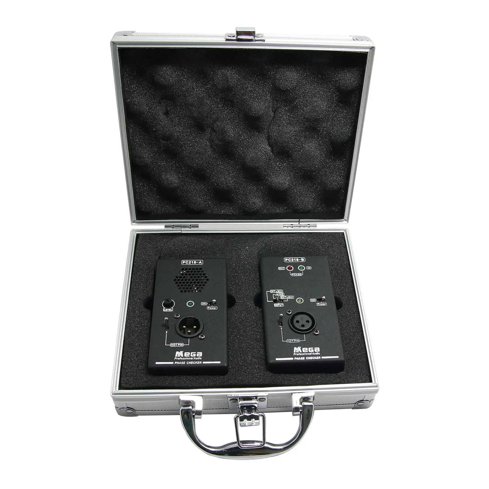 

PC218 Phase Polarity Tester Checker Detector Audio Speaker Microphone Sound Testing