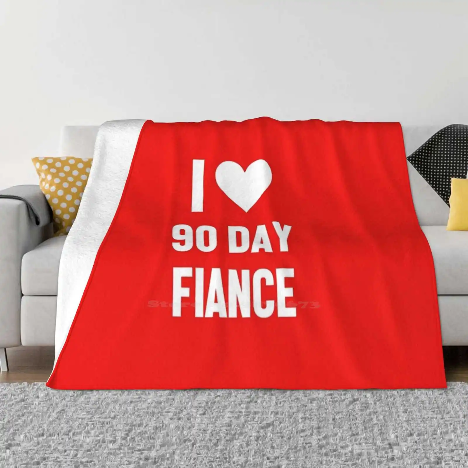 

I Heart 90 Day Fiance New Selling Custom Print Flannel Soft Blanket 90 Day Fiance Recap 90 Day Fiance Quotes Tlc Family Chantal