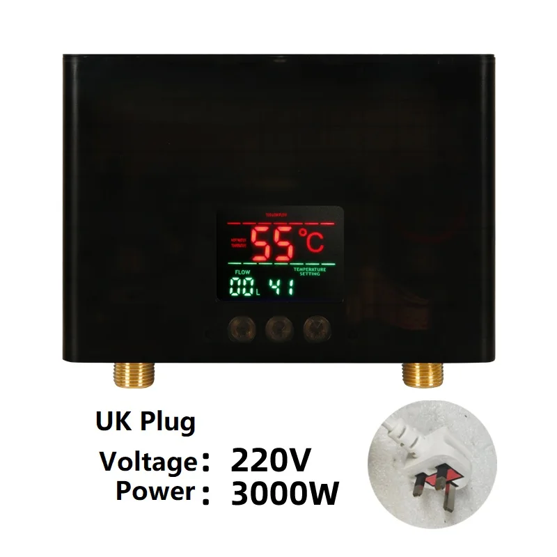 Bathroom Kitchen Wall Mounted Instant Water Heater EttaGadgets