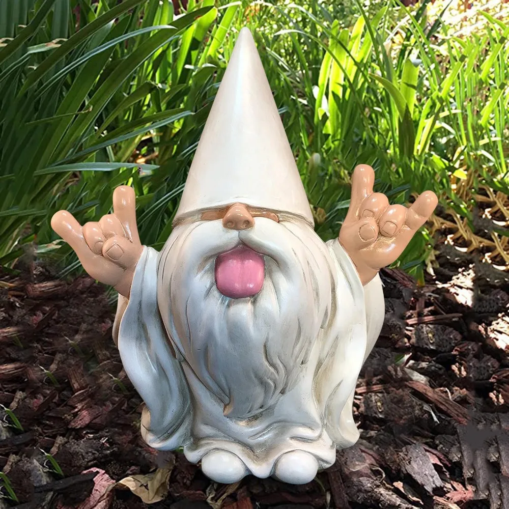 Creative Cartoon Gnome Resin Statue Ornaments Beautify Home Office Desktop Decorations resin statue,resin handicraft ornaments,resin ornament,resin ornaments