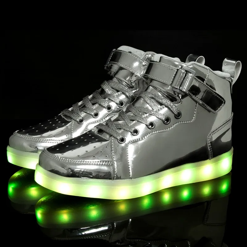 Luminous LED Light For Adults Men Women Children Boys And Girls Luminescent Sports Shoes Sizes 25-47_voghion.com