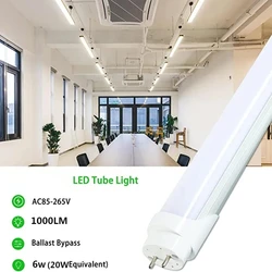 Led Tube T8 LED Tube 344mm 450mm High Power Led Tube Light Lamp Home 1Feet 1.5FT LED Tube T8 4W 6W G13 AC 100-240V 220V SMD2835