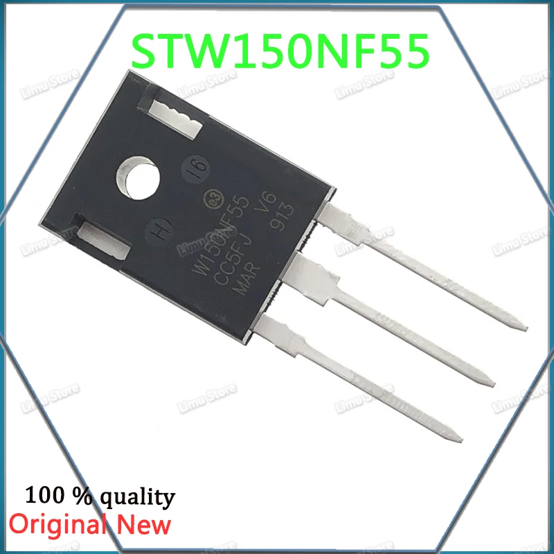 5pcs-20 개/몫 STW150NF55 W150NF55 -247 MOS FET 150A/550V 고출력 브랜드 뉴 오리지널