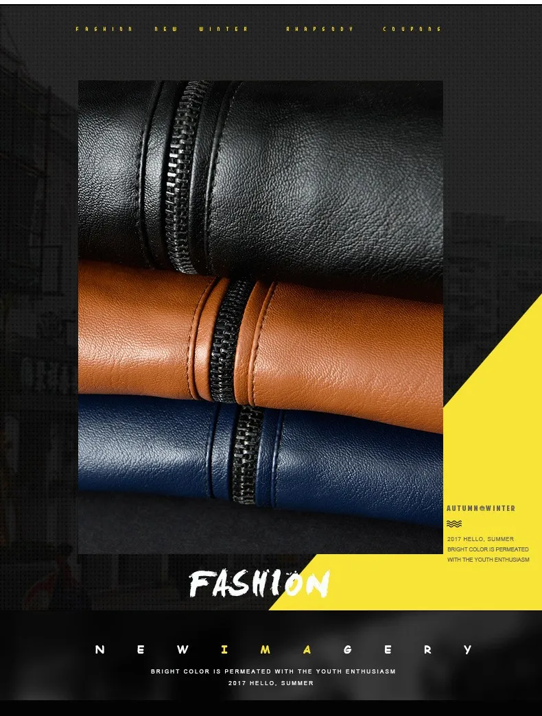 Plus Size 8XL 7XL Winter Leather Jacket Coat Men Bomber Motorcycle PU Jacket Causal Vintage Black Biker Pocket Zipper Jackets - Image 6