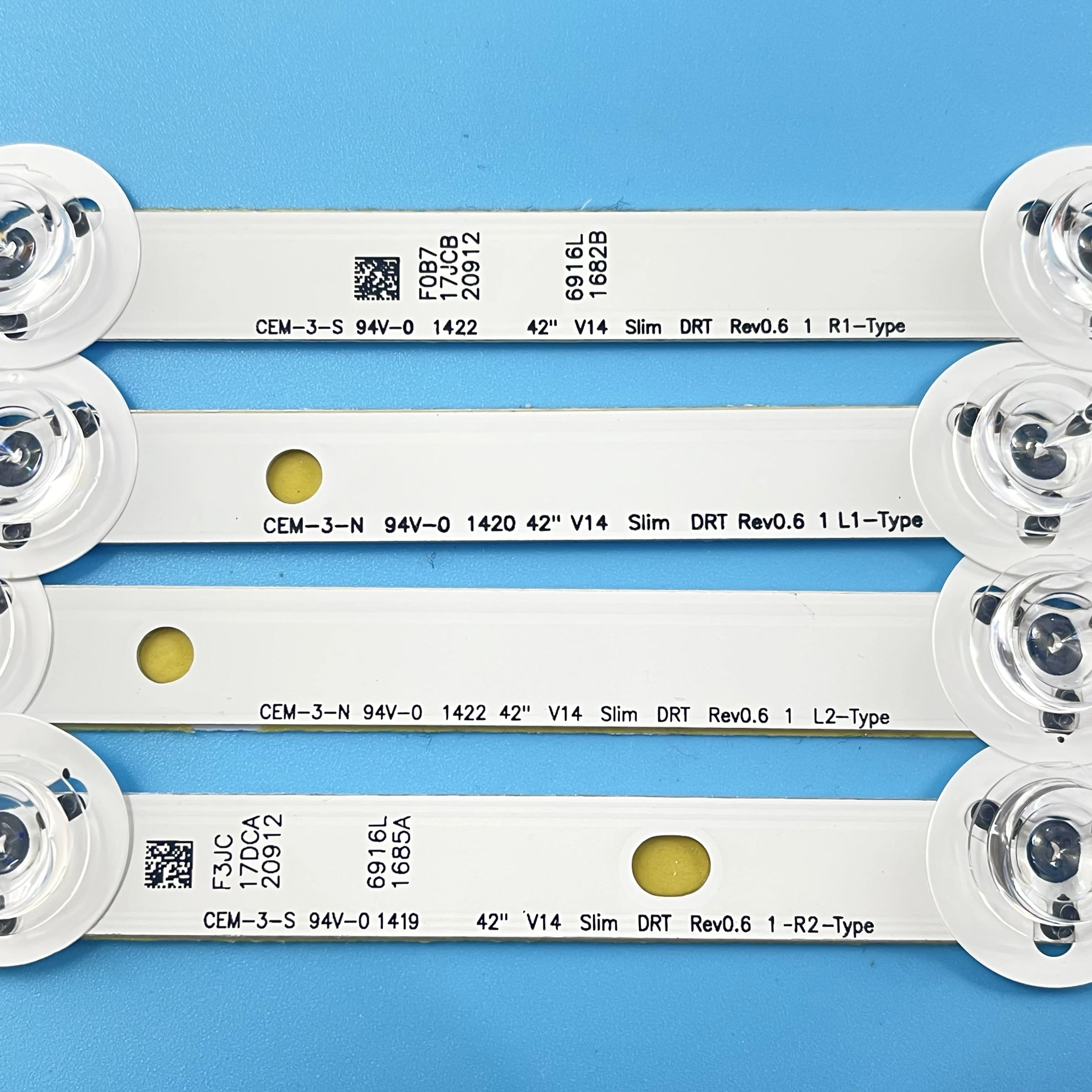 NEW10PCS LED backlight strip for 42LB670V 42LB671V 42LB673V 42LB675V 42LB677V 42LB679V 42LB700V 42LB730V 42LB731V 42LB720V