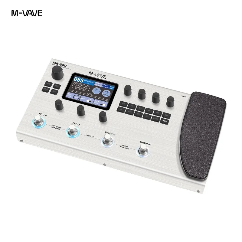 M VAVE MK-300 ほぼ未使用 M VAVE MK 300 Guitar Multi-Effect Processor | ANN Neural Modeling