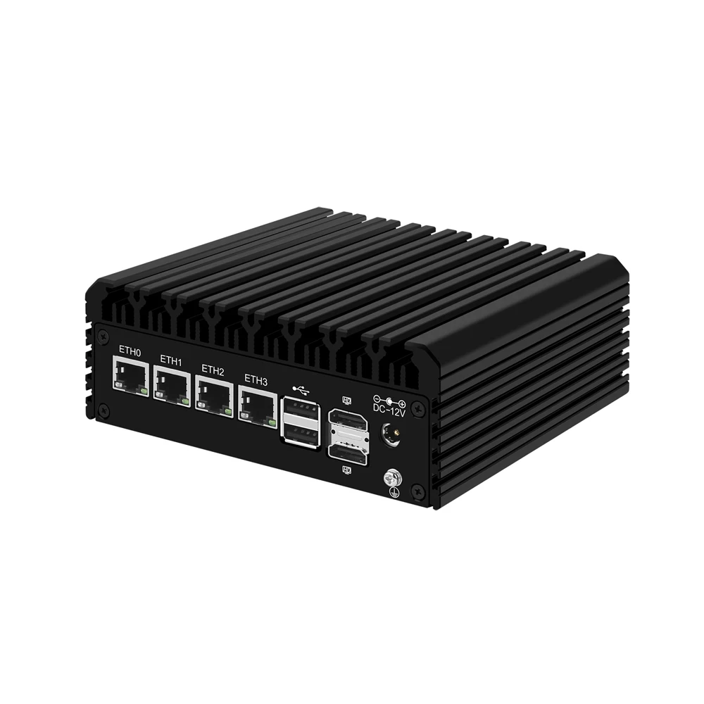 HUNSN Intel N100/ I3 N305,RJ42,Micro Firewall Appliance,Mini