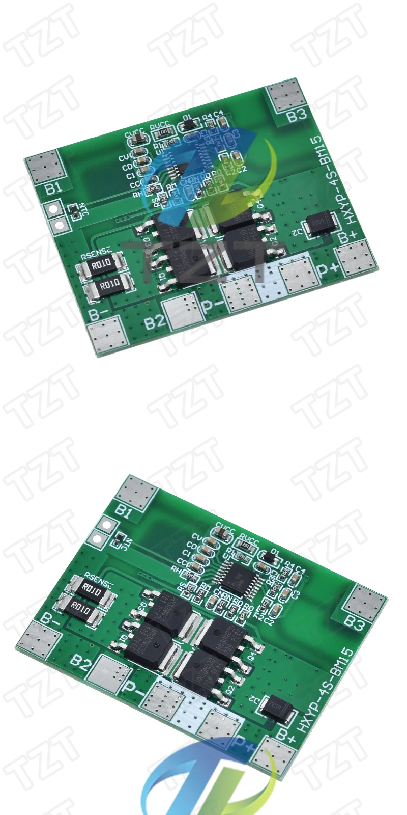TZT 4S 12,8 V 14,4 V 16,8 V Lifepo4 Li-Ion Lithium Batterie Schutz Bord 18650 BMS 14A grenze 20A PCB 4 Zellen Pack PCM 3,2 V 3,7 V – Detail 6