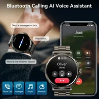 2026 GPS Smart Watch 1.85-Inch AMOLED Screen 710mAh Bluetooth Call Heart Rate Health Monitoring 400+Dial Watch For Android IOS - Image 4