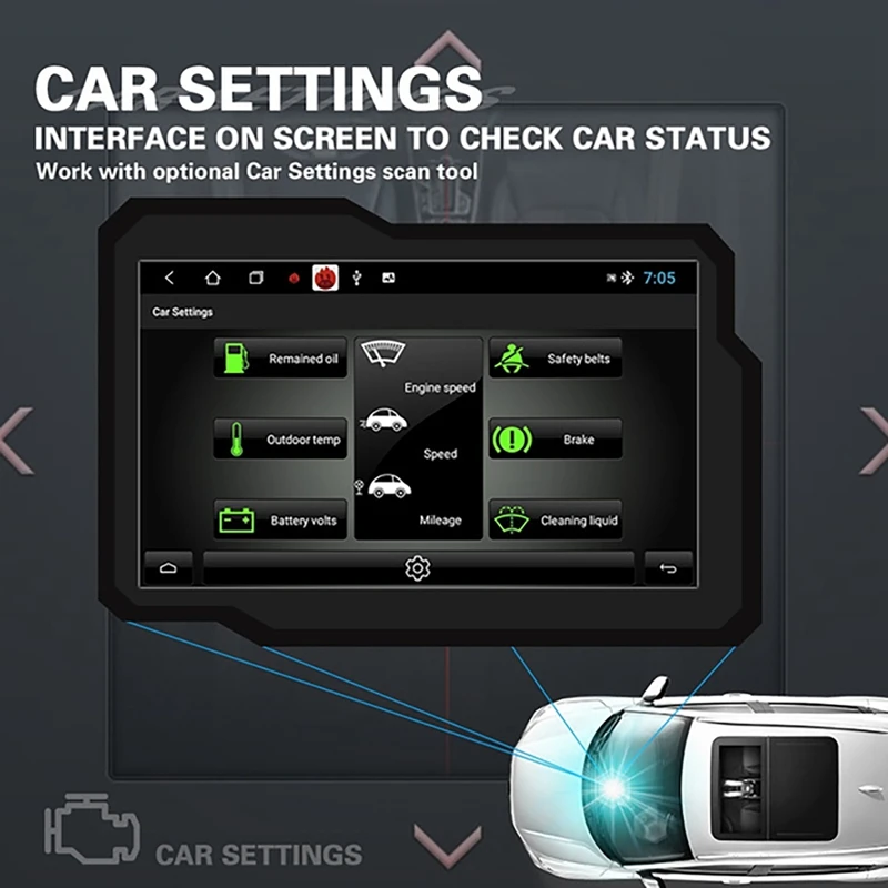 

Автомагнитола на Android 10,0 с 7-дюймовым сенсорным экраном, MP5, Bluetooth, Wi-Fi, GPS, USB-портом и FM-радио-приемником 1 + 16 Гб