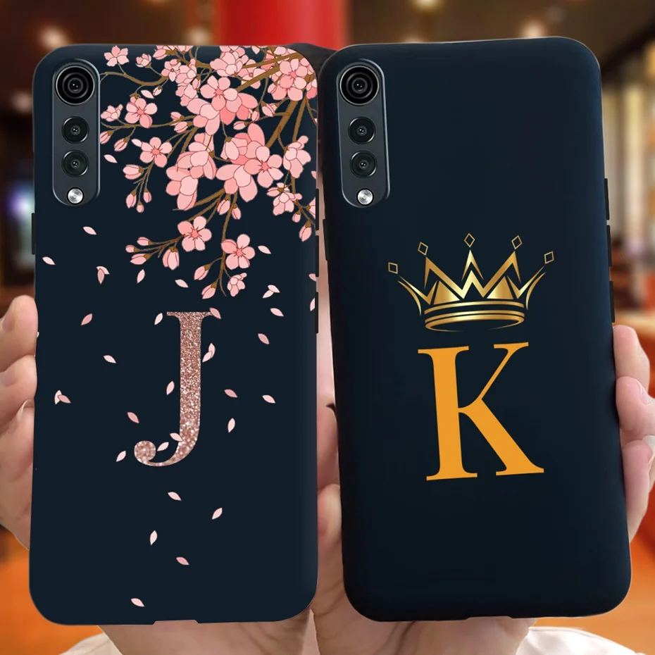 Custodia Per Telefono Con Lettera Di Lusso Per Lg Velvet 4G 5G Velvet 5G Uw Custodia Morbida In Silicone Nero Tpu Per Lg Velvet Lg-G910 G900 G900V