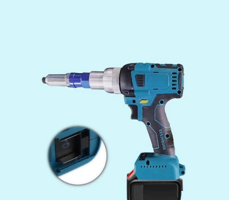 2.4-4.8mm Electric Rivet Gun Brushless Drill Insert Automatic Riveting Tool Screwdriver Power Tool For Makita 18V Battery