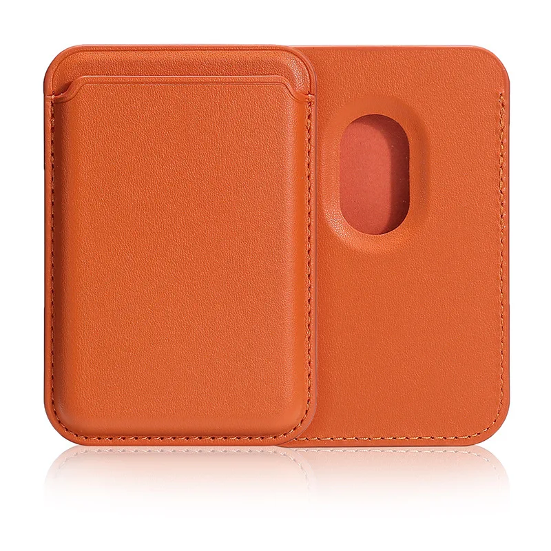 Luxury Leather Magnetic Wallet Card Holder - Premium Phone Accessory Cover