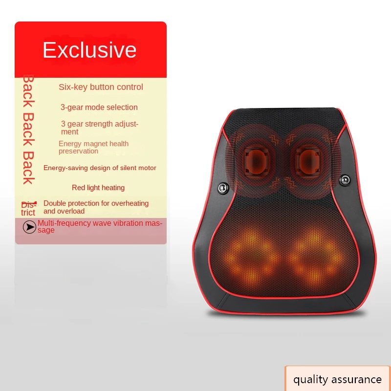 Dropship OSITO Electric Lumbar Neck Back Massage Pillow Massager Kneading  Cushion Heat to Sell Online at a Lower Price