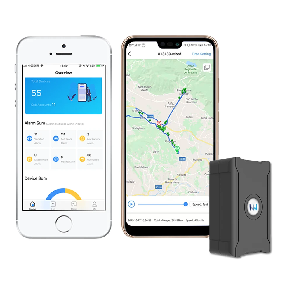 Tracker GPS sin cables y larga duración - Mundogps