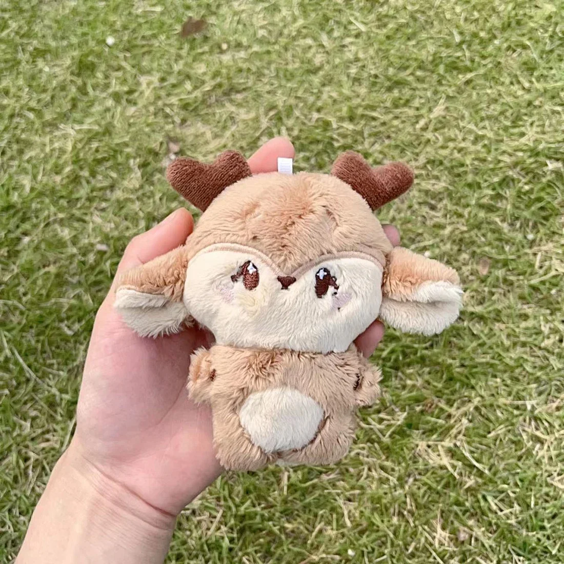 Kpop Plush Character Keyring - Kawaii Cartoon Pendant Accessories