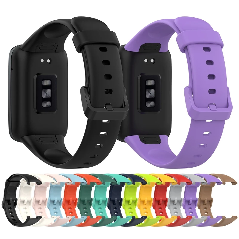 

E56B Anti-scratch Watch Strap for mi Band 7 for Smart Bracelet Sports Wristband B