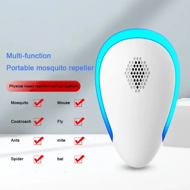 Ultrasonic Pest Repeller Pest Control Efficient Mouse Repellent Cockroach Spider Anti Rat Mosquito Repellent 5