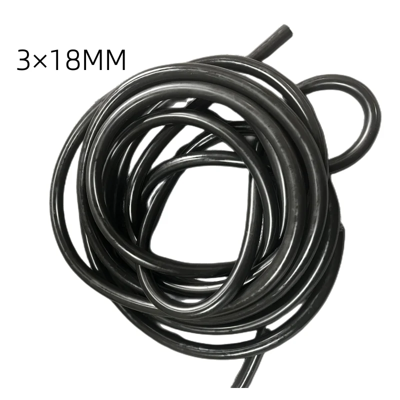 3*18mm Fish Hunting Fish Gun Latex Tube Pure Natural Latex Tape Rubber Band Elastic Tube Rubber Belt for Underwater Fishing fish hunting gun