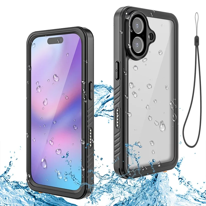 Shellbox verbesserte wasserdichte Handyhülle für iPhone 17 Pro Max/17 AIR/16/15/14/13360, vollständige Abdeckung, IP68-Zertifizierung