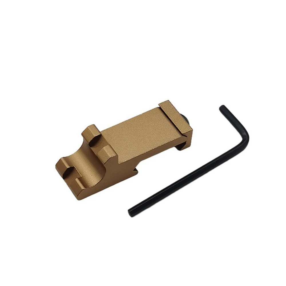 Picatinny Rail Accessories 45 Degree Angle Offset Side Adapter RTS 20mm Weapon Flashlight