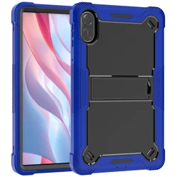Durable Kids Silicone Tablet Case - Heavy Duty Shockproof Armor with Built-in Stand for Honor Pad X8 Pro (Dark blue)