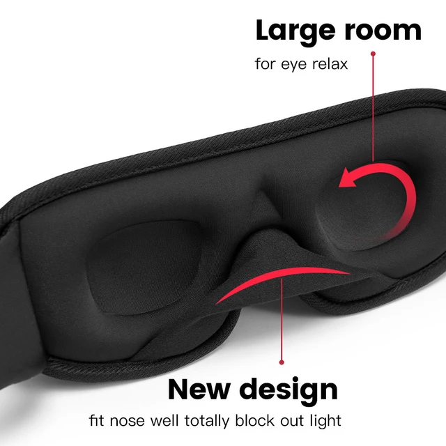 3D Block Out Light Sleeping Mask 2