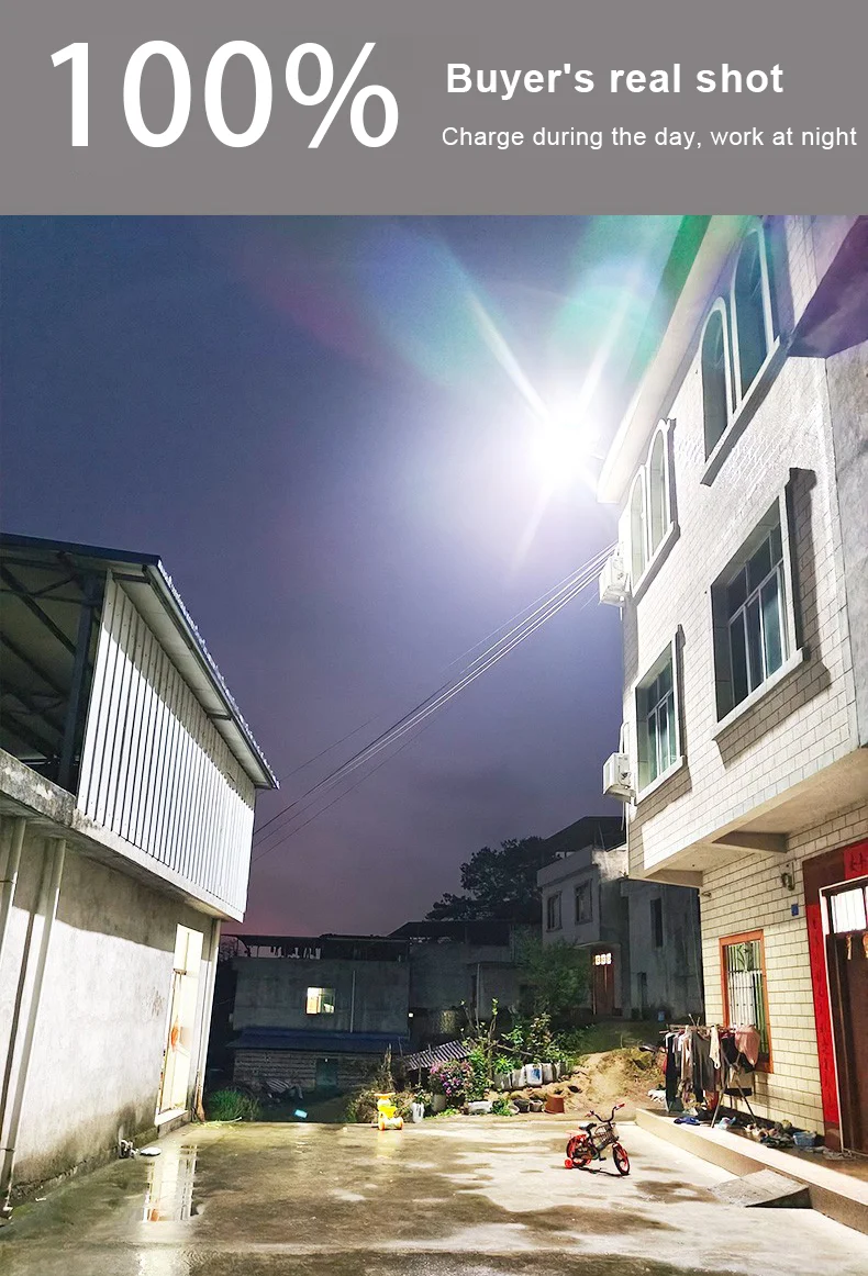 solar powered led lights 12000lumens Super Bright 804 LED 800m² Solar Lights Outdoor Street Lamp 3modes IPX68 Waterproof Garden Lights With Motion Sensor cheap solar lights